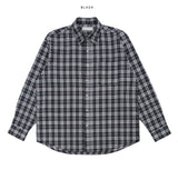 Entyl overfit check shirt