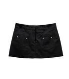 Deacon Patch Pocket Cotton Skirt