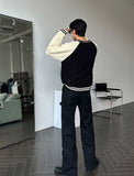 Chess Stitch Carpenter Pants