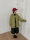 Stind Star Patch Raw Bermuda Pants