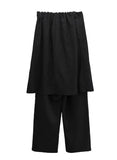 Curret Pleated Skirt Pants