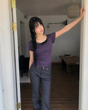 Lemto Color Matching Short Sleeve T-shirt