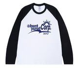 ABSENT Raglan Long Sleeve T-Shirt