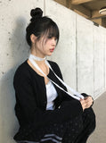 Mobin Round Neck Spring Cardigan