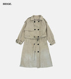 Classic double long coat