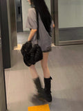 Multi-Pocket Vintage Cross Bag