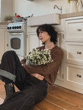 Into summer see-through linen cardigan