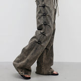 Lienti Incision Shirring Pants