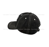 Ribbon Denim Ball Cap