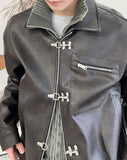 Mason Hook Leather Jacket