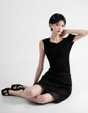 Bello See-Through Midi Skirt
