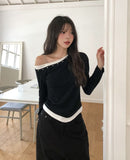 Nick Stud Layered Long Sleeve