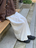 [Unisex] Ollindo Keyring Pintuck Training Banding Wide Pants