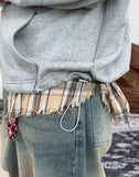 Heriel String Hooded Zip-up