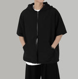 Taber hooded zip up