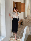 Repel Shirring Pattern Blouse