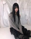 Aubeuren Frill Tiered Long Skirt