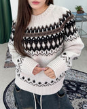 Hende Nordic Round Knit