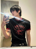 Printing Ringer Short Sleeve Tee