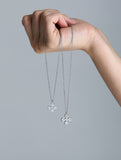 Essence Silver (W) Moissanite Bain Necklace M