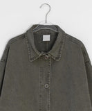 [unisex] Hyuke Pigment Over Cotton Jacket
