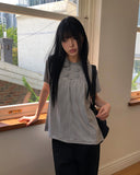 Burnett Double-Button Short Sleeve T-Shirt
