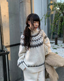 Punt Nordic Half-Neck Loose Fit Thick Knit