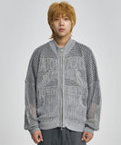 Total Logo Drop Needle Zip-Up