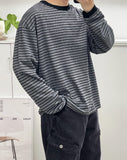 Yatai Stripe Overfit Long Sleeve T-Shirt