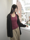 Okyu See-Through Hood Zip-Up