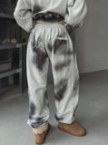 Mety Dirty Wide Pintuck Training Pants