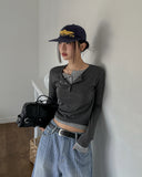 Molly Layered Button Long Sleeve