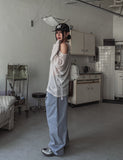 Cori Pintuck Wide Cotton Pants