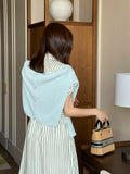 Shueri V-neck Rib Knit Cardigan