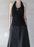 Yuhin Multi Wrap Halter Top