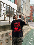 [unisex] Kanshubo Printing Over Short Sleeve Tee