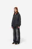 [2-WAY] Skull Web Pigment Hood Zip-Up