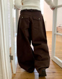 Nane Pocket Wide Balloon Pants