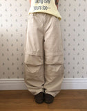 Marker Cut Wide Pants