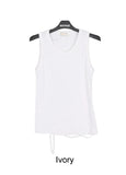 Redin Damage Ribbed Sleeveless