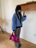 Camb Reversible Color Matching Fleece Zip-up Jumper