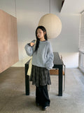 TL Wool Cable Round Knit