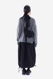 Furry wool hand warmer loose knit