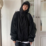 [unisex] Lenkimo hood over wind jumper