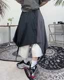 DL Layered Check Skirt