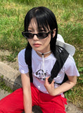 MUSIC HALF CROP T