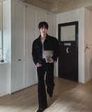 Winter Velvet Flare Pants