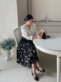 Roche Flower Banding Skirt