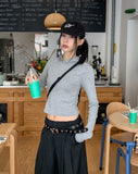 Bade Slim Crop Hoodie