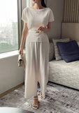 Mier Banding Wide Pants